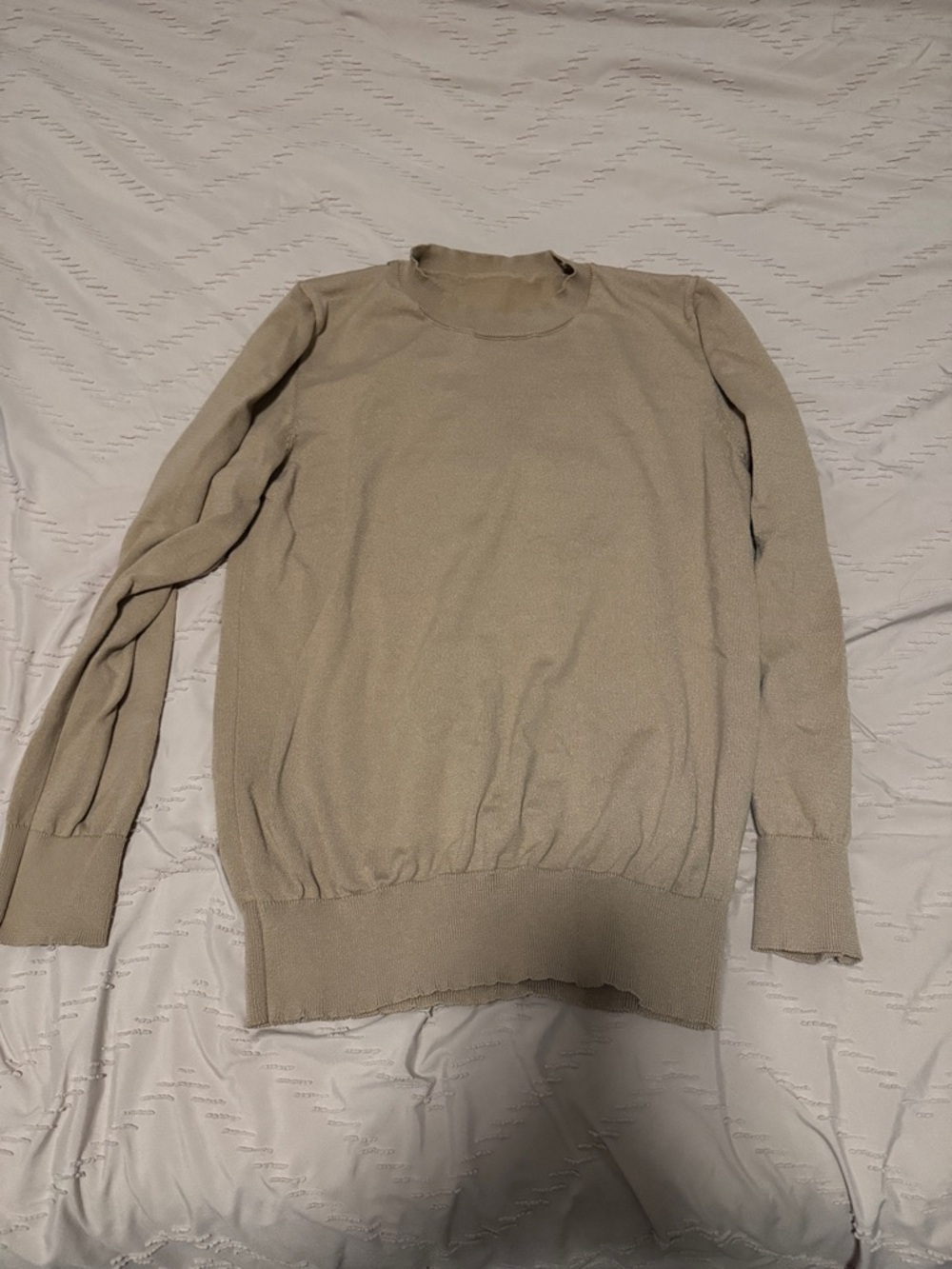 SHEIN Men's Crewneck Sweater in Light Taupe